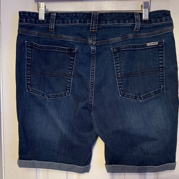 Carhartt Women's Blue Jean Shorts #423 - Picture 2 of 6